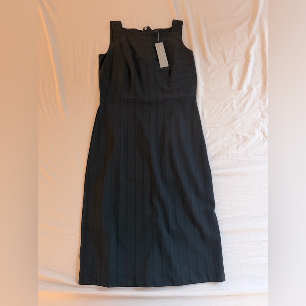 New Ann Taylor Striped Petite Dress